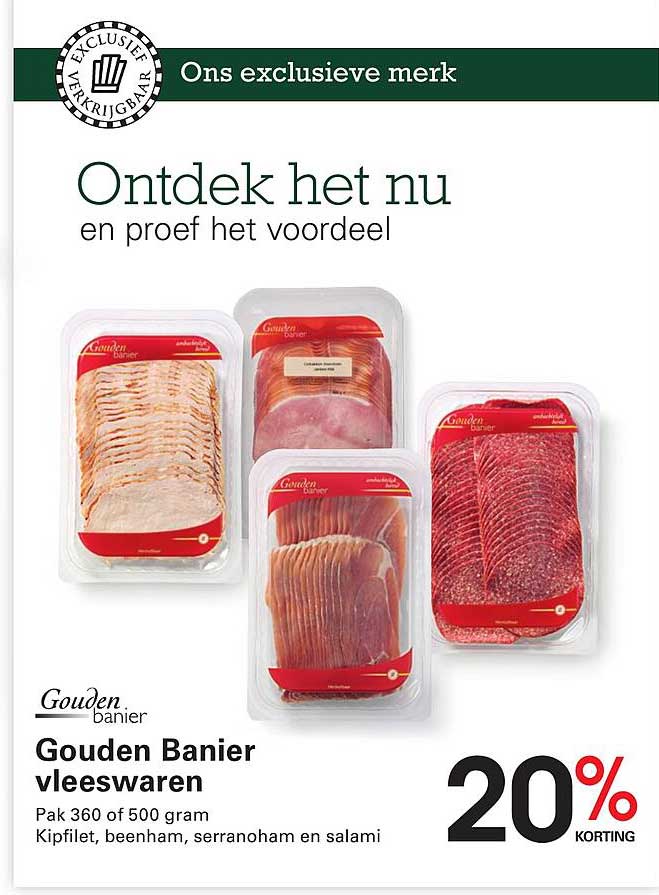 Gouden Banier vleeswaren