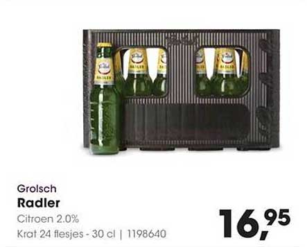 Grolsch Radler Citroen 2,0%