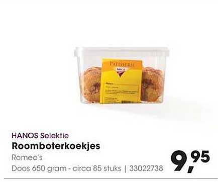 HANOS Selectie Roomboterkoekjes