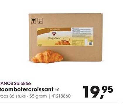 HANOS Selektie Roombotercroissant