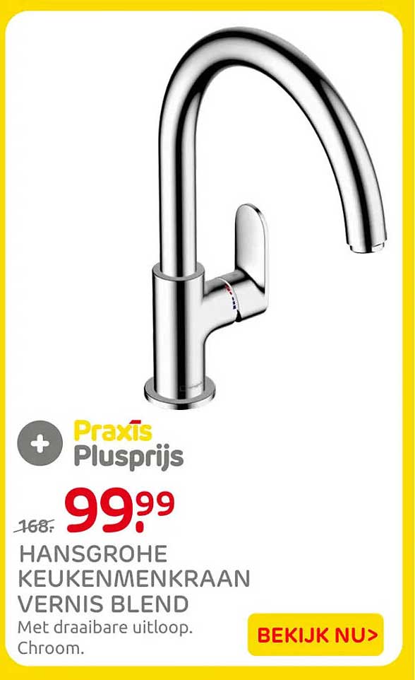 HANSGROHE KEUKENMENKRAAN VERNIS BLEND