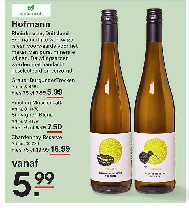 Hofmann Rheinhessen, Duitsland biologisch