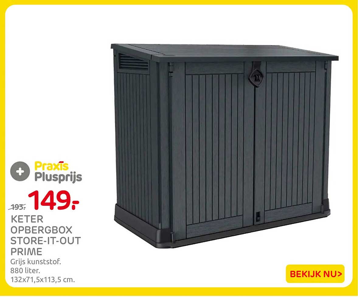 Keter opbergbox Store-It-Out Prime