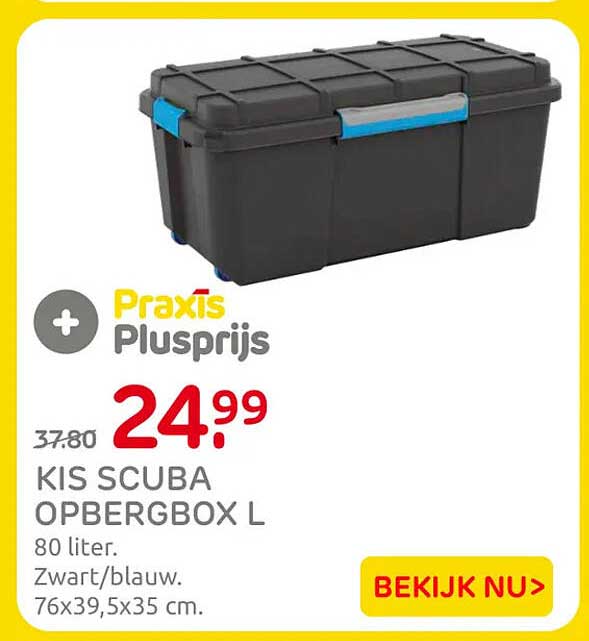 KIS SCUBA OPBERGBOX L