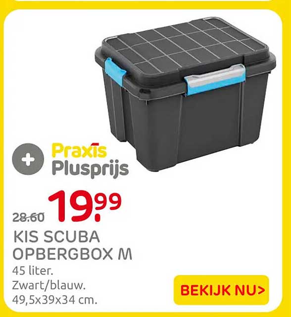 KIS SCUBA OPBERGBOX M
