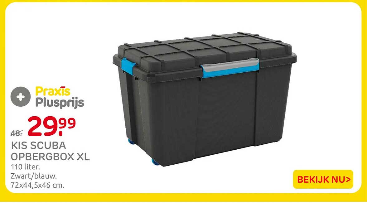 KIS SCUBA OPBERGBOX XL