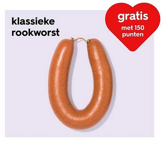 klassieke rookworst