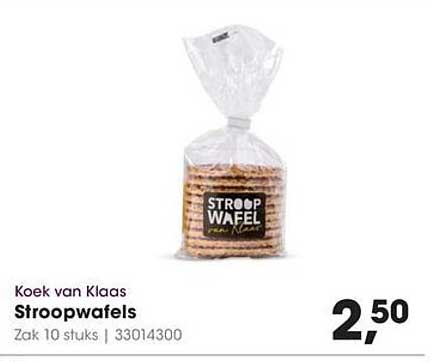 Koek van Klaas Stroopwafels