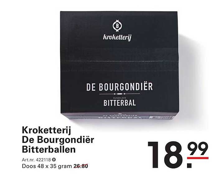 Kroketterij De Bourgondiër Bitterballen