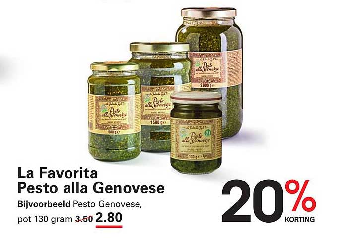 La Favorita Pesto alla Genovese