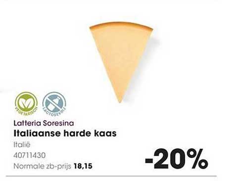 Latteria Soresina Italiaanse harde kaas