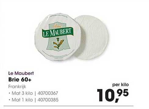 Le Maubert Brie 60+
