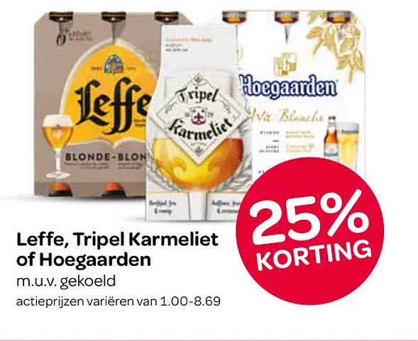 Leffe, Tripel Karmeliet of Hoegaarden