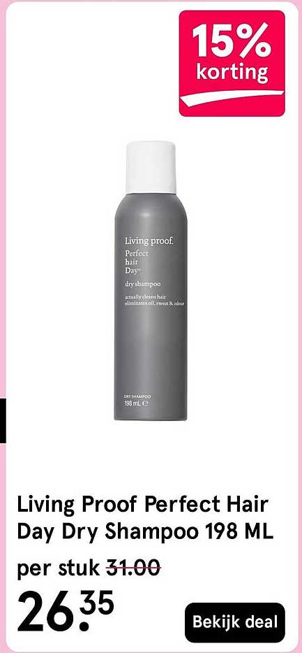 Living Proof Perfect Hair Day Dry Shampoo 198 ML 15% korting