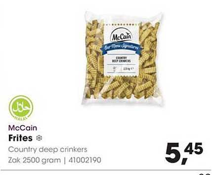 McCain Frites Country deep crinkers