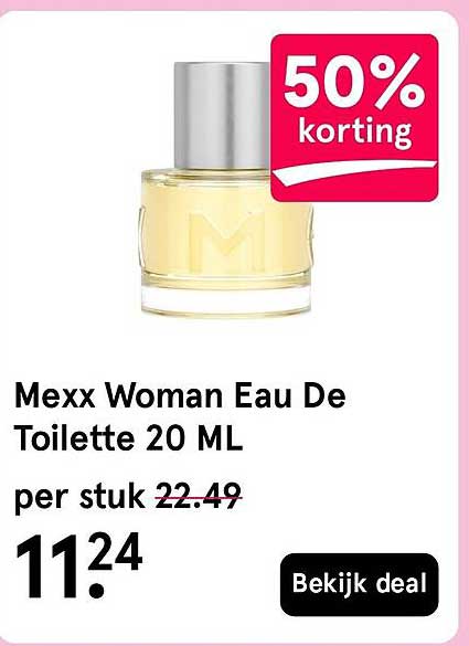 Mexx Woman Eau De Toilette 20 ML 50% korting
