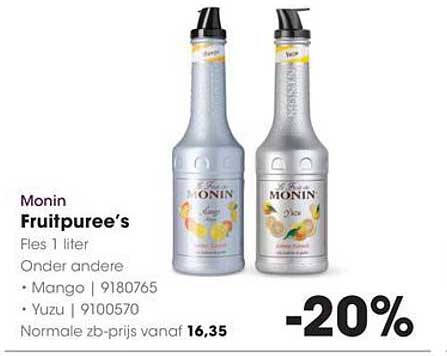 Monin Fruitpuree’s