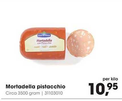 Mortadella pistacchio