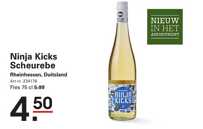 Ninja Kicks Scheurebe