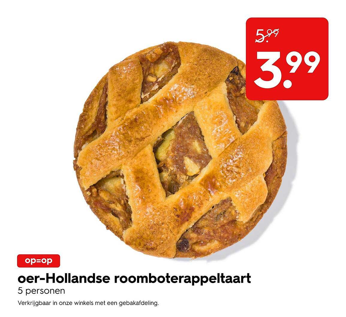 oer-Hollandse roomboterappeltaart
