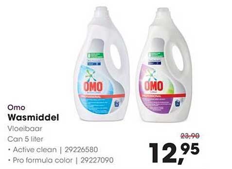 Omo Wasmiddel Vloeibaar Can 5 liter