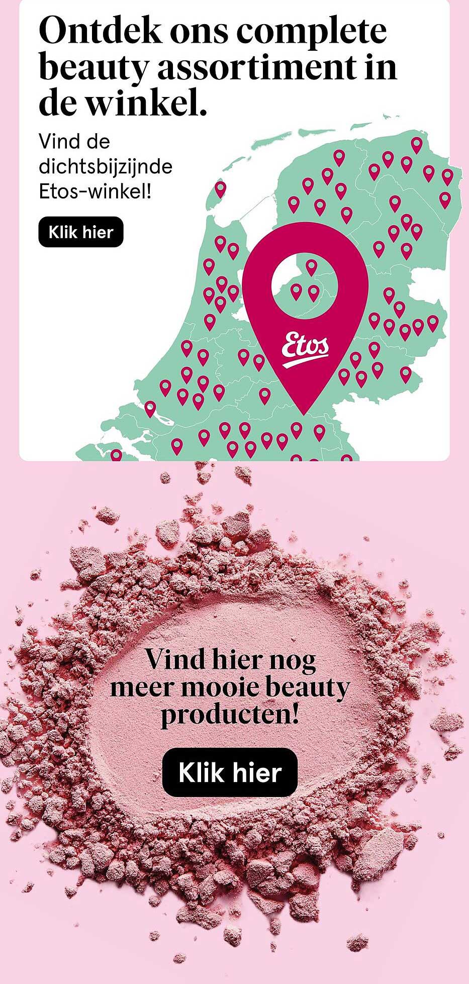 Ontdek ons complete beauty assortiment in de winkel.