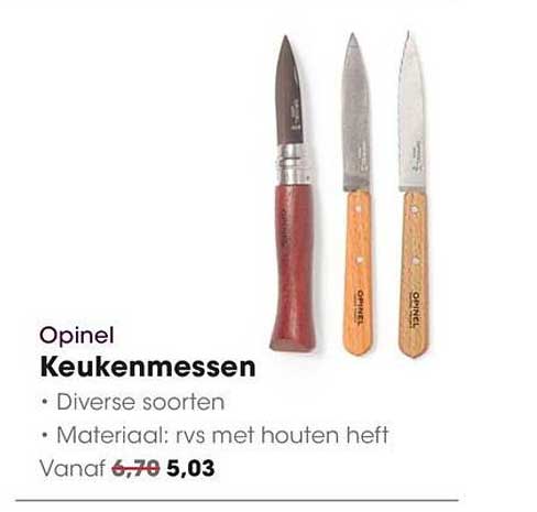 Opinel Keukenmessen