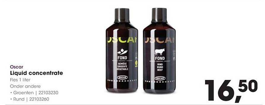 Oscar Liquid concentrate