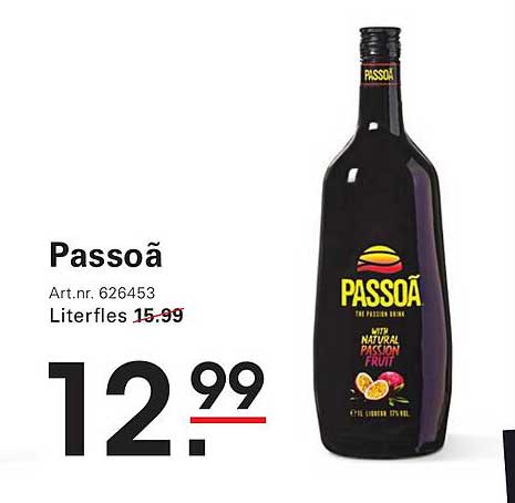 Passoã Literfles