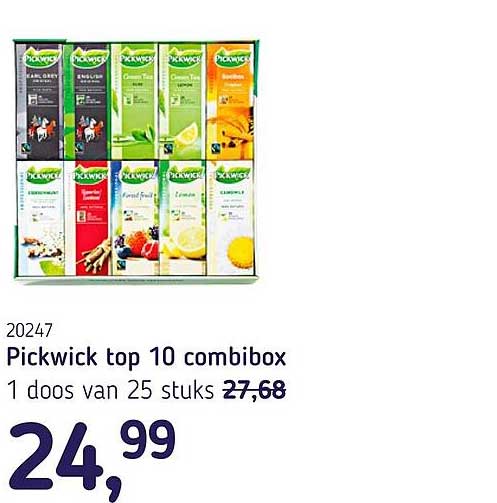 Pickwick top 10 combibox