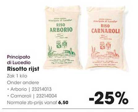 Principato di Lucedio Risotto rijst