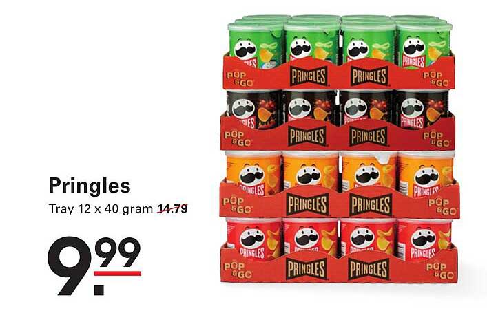 Pringles Tray 12 x 40 gram