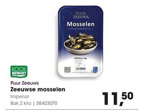 Puur Zeeuws Zeeuwse mosselen Imperial