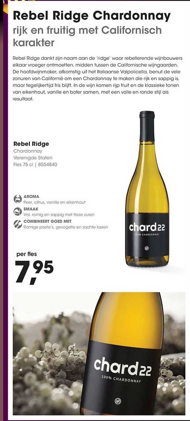 Rebel Ridge Chardonnay