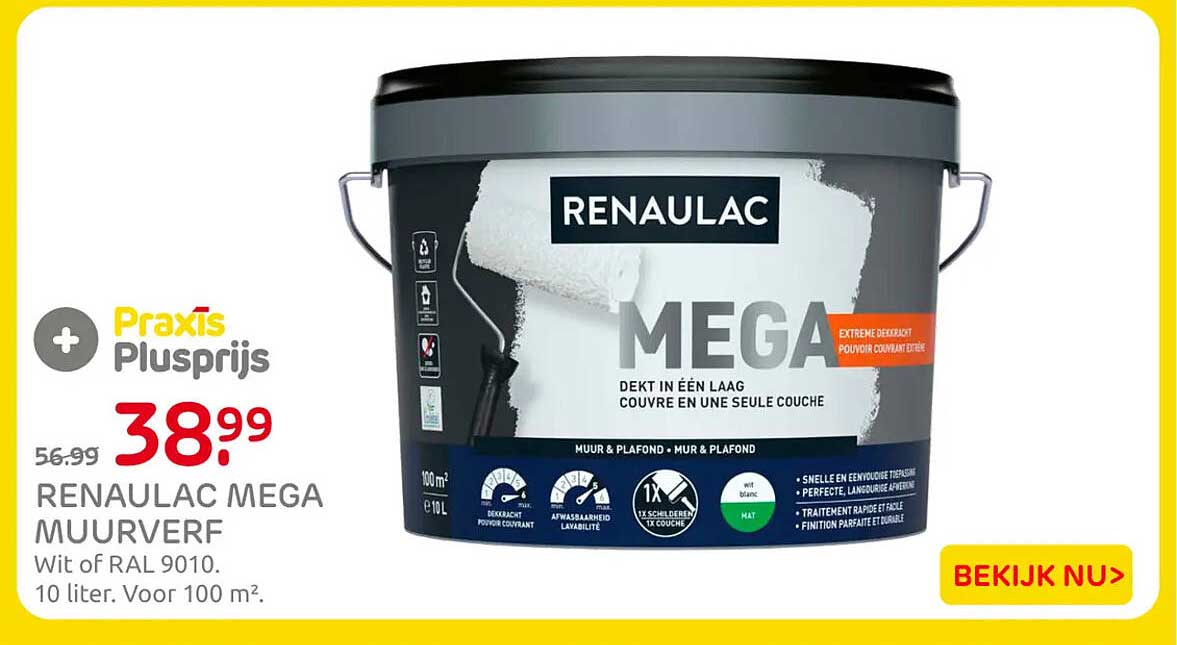 RENAULAC MEGA MUURVERF