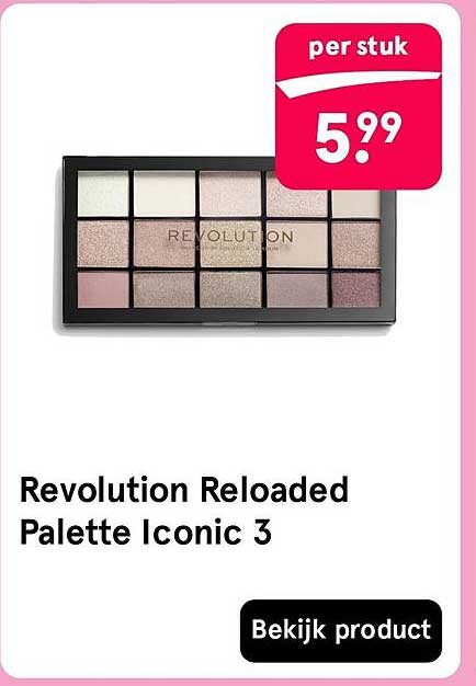 Revolution Reloaded Palette Iconic 3