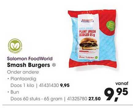 Salomon FoodWorld Smash Burgers