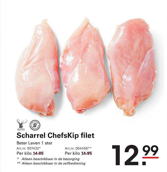 Scharrel ChefsKip filet