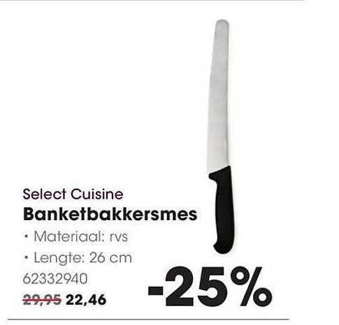 Select Cuisine Banketbakkersmes -25%