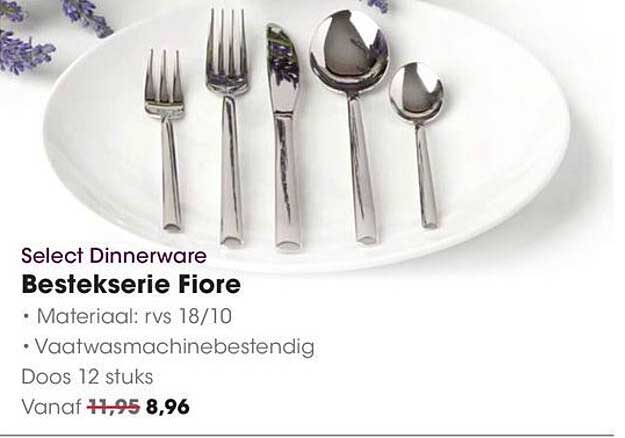 Select Dinnerware Bestekserie Fiore