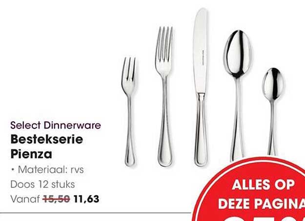Select Dinnerware Bestekserie Pienza