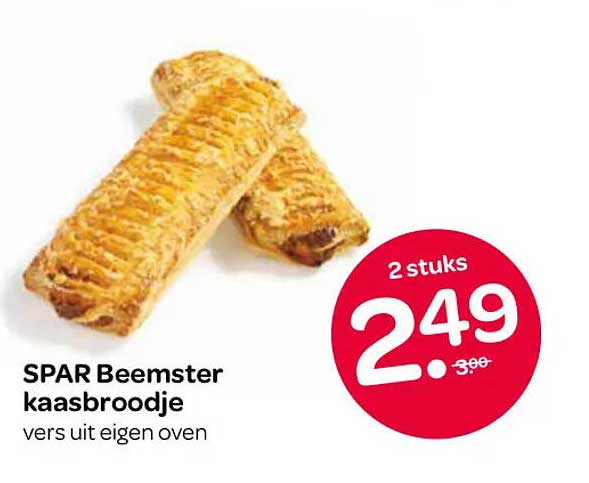 SPAR Beemster kaasbroodje vers uit eigen oven