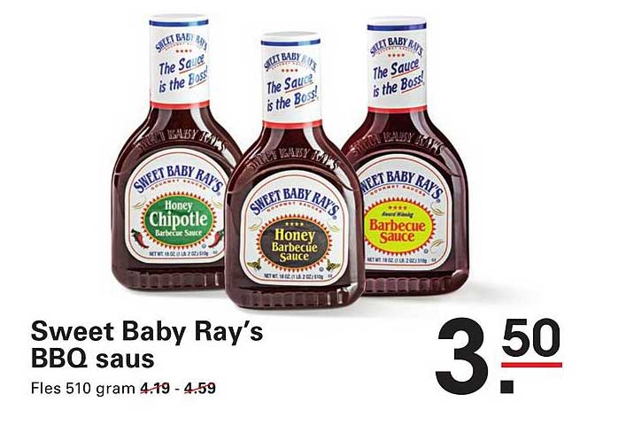 Sweet Baby Ray’s BBQ saus