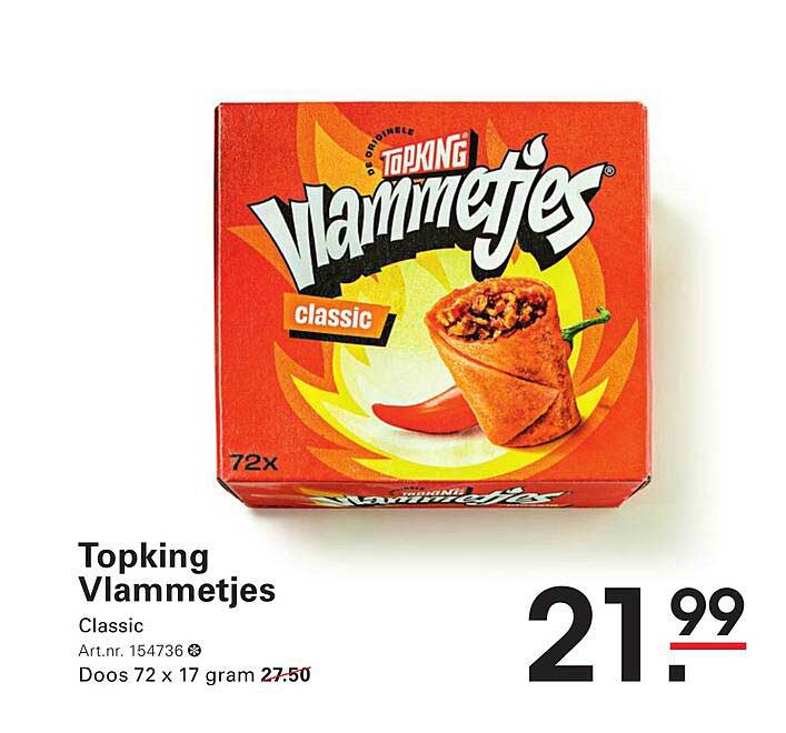 Topking Vlammetjes Classic
