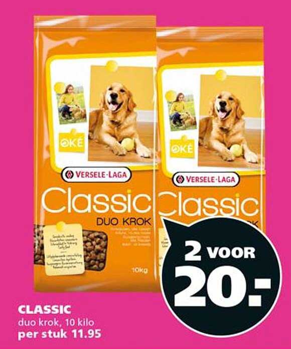 Versele-Laga Classic Duo Krok, 10 kilo 2 voor 20.-