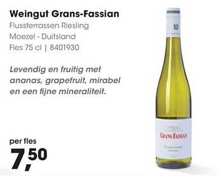 Weingut Grans-Fassian Flussterrassen Riesling