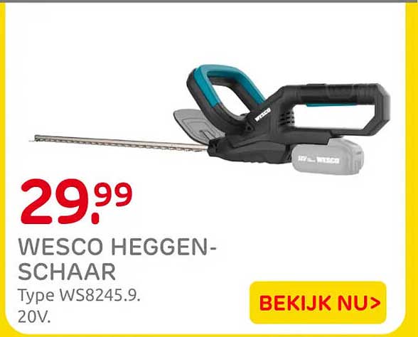 WESCO HEGGENSCHAAR Type WS8245.9. 20V.