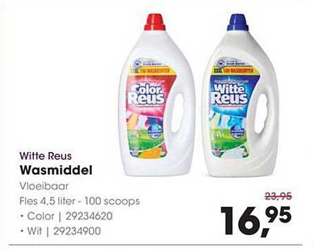 Witte Reus Wasmiddel Vloeibaar