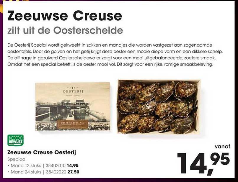 Zeeuwse Creuse Oesterij special