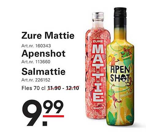 Zure Mattie Apenshot Salmattie